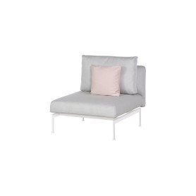 Barlow Tyrie Layout Einzelbank, Arctic White 02