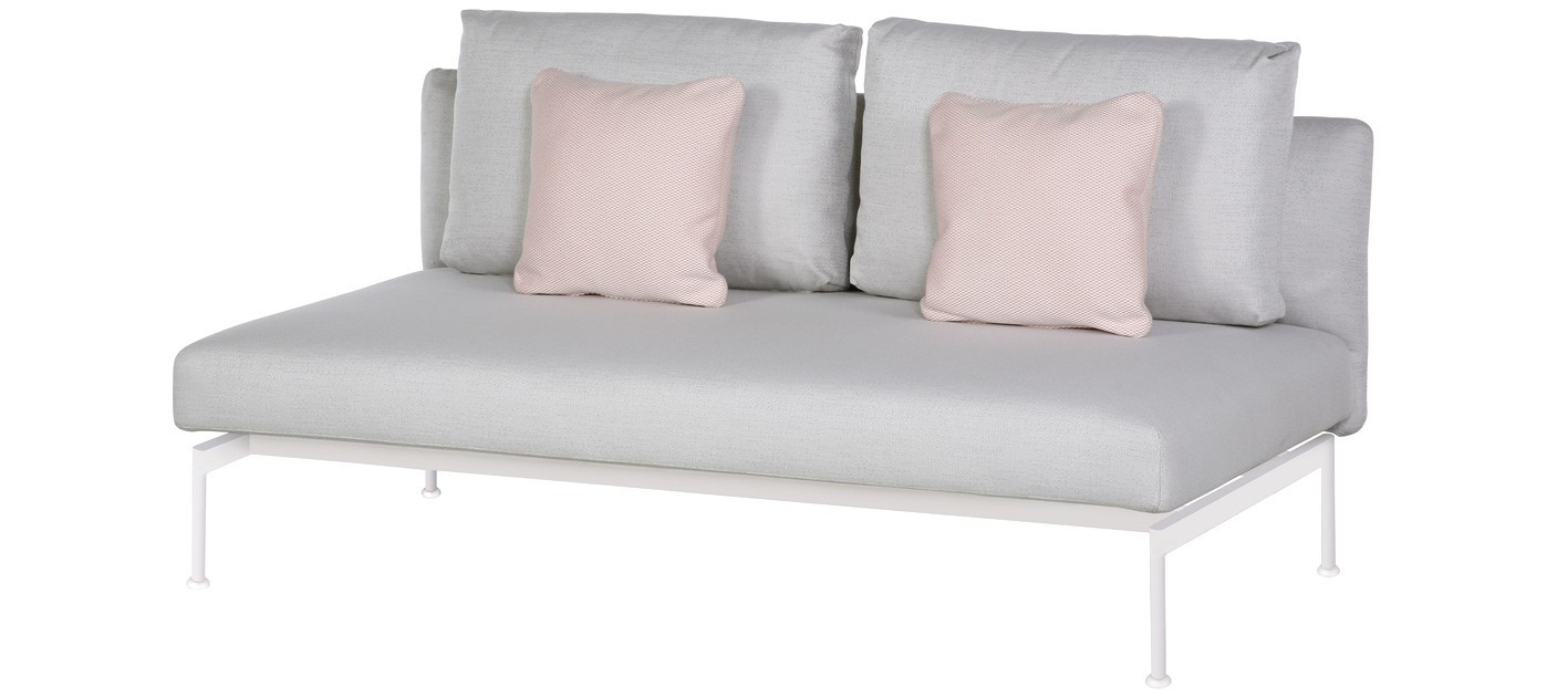Barlow Tyrie Layout dvojna klop, Arctic White 02