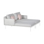 Barlow Tyrie Layout dvojni ležalnik chaise, Arctic White 02