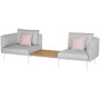 Barlow Tyrie Layout Companion Set, Arctic White 02, High arms
