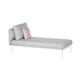 Barlow Tyrie Layout lettino singolo, Arctic White 02