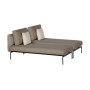Barlow Tyrie Layout Doppelliege, Forge Grey 14