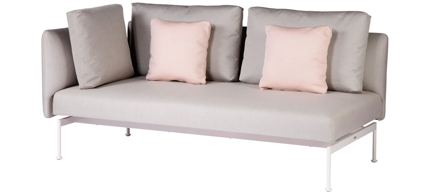 Barlow Tyrie Layout seduta angolare doppia, Arctic White 02