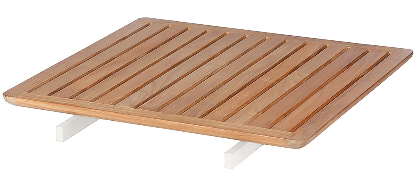 Barlow Tyrie Layout Bridging Table 80 cm, Arctic White 02