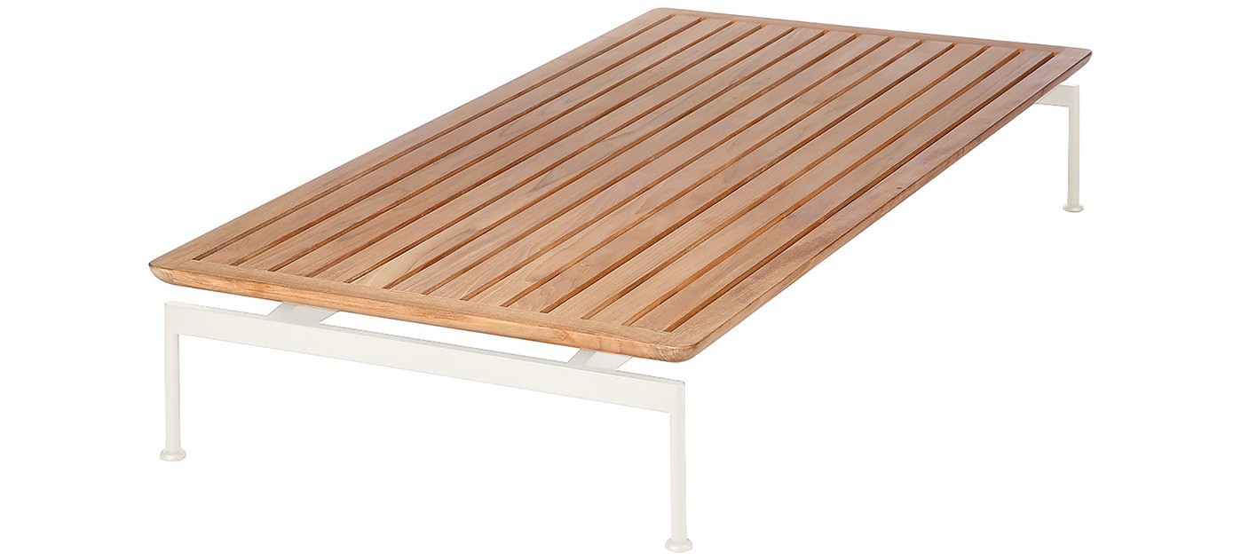 Barlow Tyrie Layout tavolino basso 160 cm, Arctic White 02