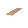 Barlow Tyrie Layout Narrow Low Table 160 cm, Arctic White 02
