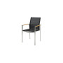 Barlow Tyrie Mercury stol z rokonasloni, Tik, Charcoal 500