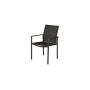 Barlow Tyrie Mercury stol z rokonasloni (barvan okvir), Graphite 01, Carbon Sunbrella® 513