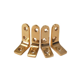 Barlow Tyrie fissaggi di sicurezza in ottone (set da 4)