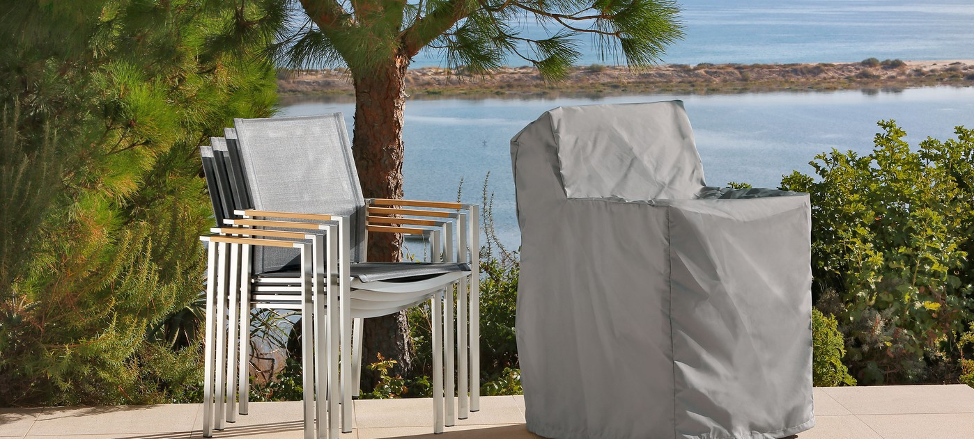 Barlow Tyrie Cover for Mercury Armchair, 4 Stacked, lifestyle