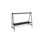 Extremis AMAi table with benches, Aluminum