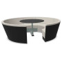 Extremis Kosmos 8-seater with table, Marble (Sunbrella® Lopi)