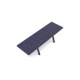Extremis Panigiri table, Lavastone, Indigo glazed