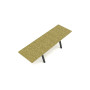 Extremis Panigiri table, Lavastone, Curry glazed