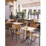 Ancona Circle Wicker stol z rokonasloni