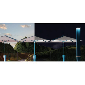Suncobrani Stick uz bazen, dan i noć