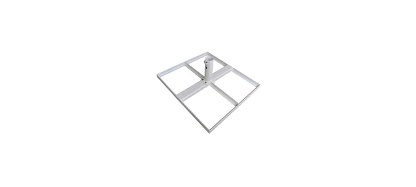Gaggio fixed freestanding base 115 x 104 cm for Flash and Swing