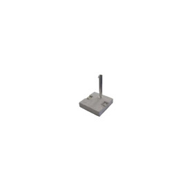 Gaggio quadratischer Schirmsockel aus Granitsplitt 50 x 50 cm mit Griffen