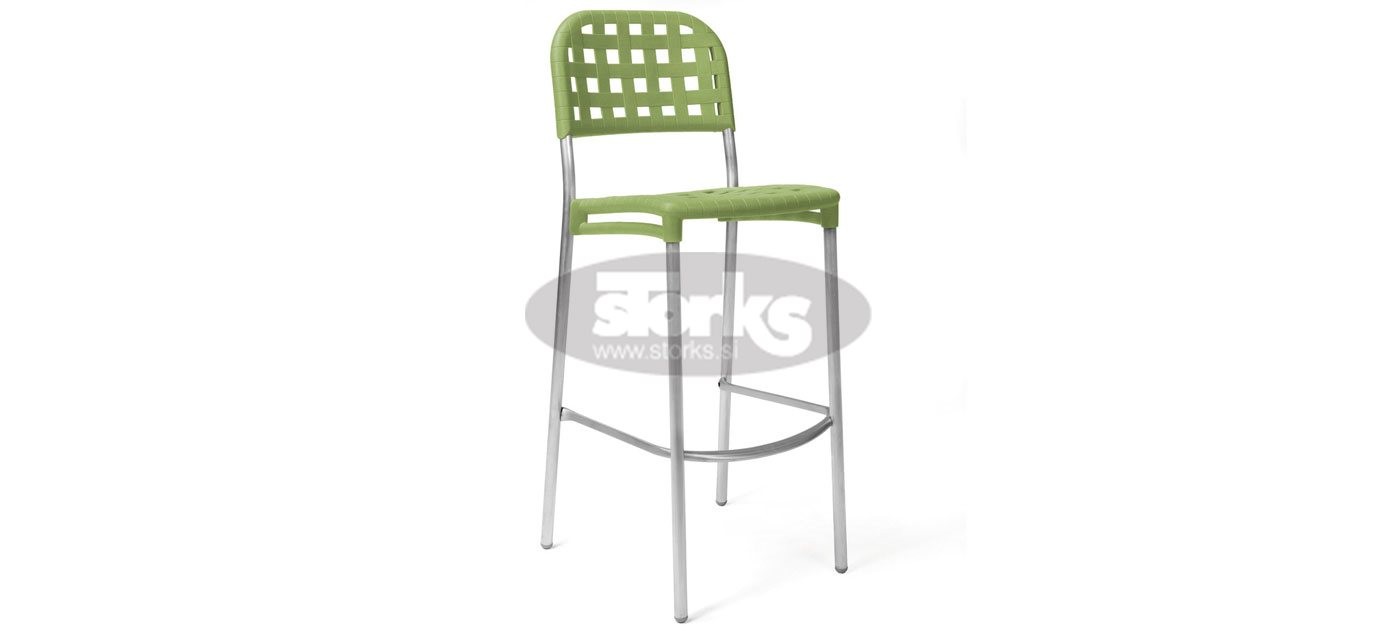 Ancona Big Wicker barski stol