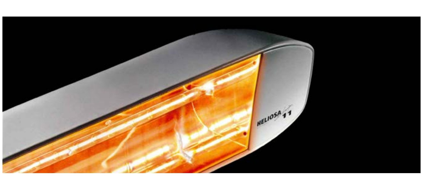 Gaggio Heizstrahler Heliosa 11, Eisenglimmer