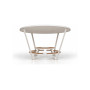 Extremis Halo picnic table with shade, view
