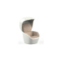Extremis Keiseki lounge chair, Coconut (Sunbrella® Savane), No base, No side table