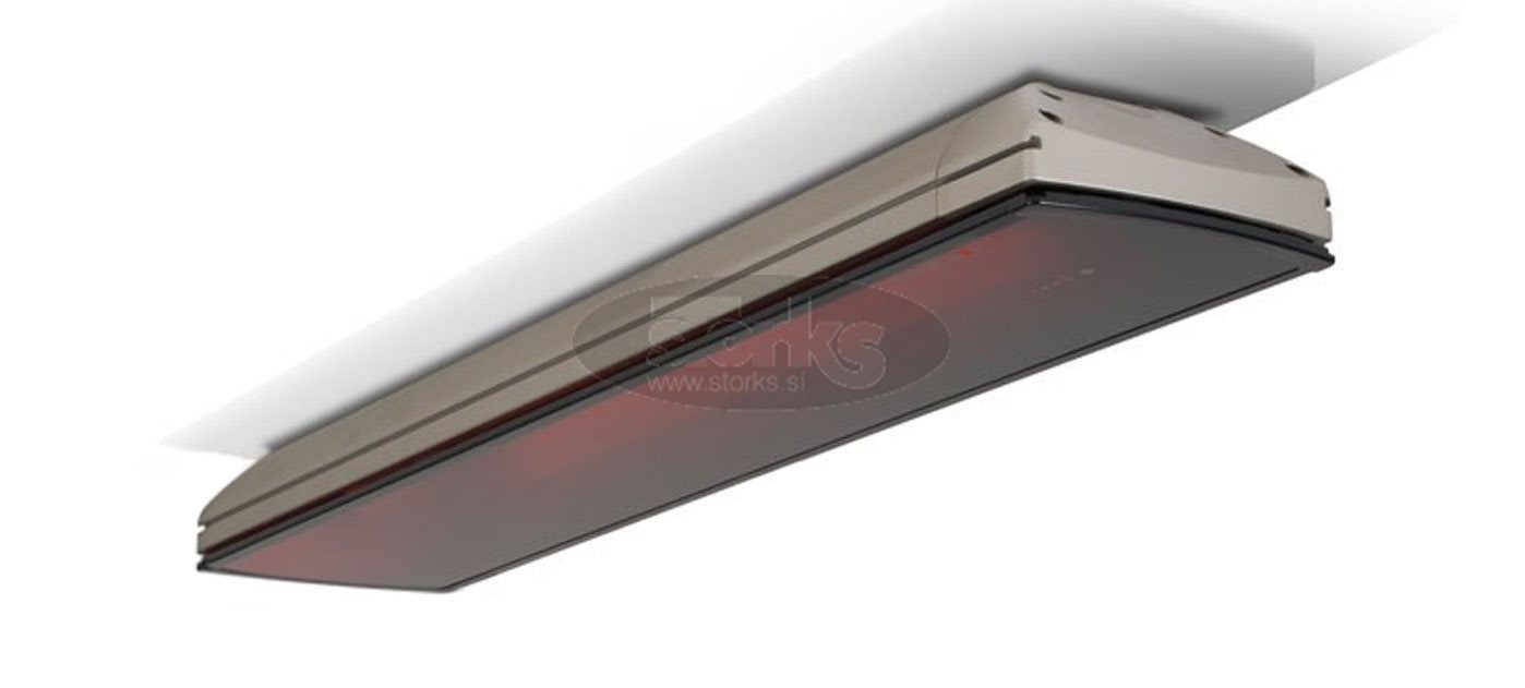 HEATSCOPE Vision črna 2200W, IP44