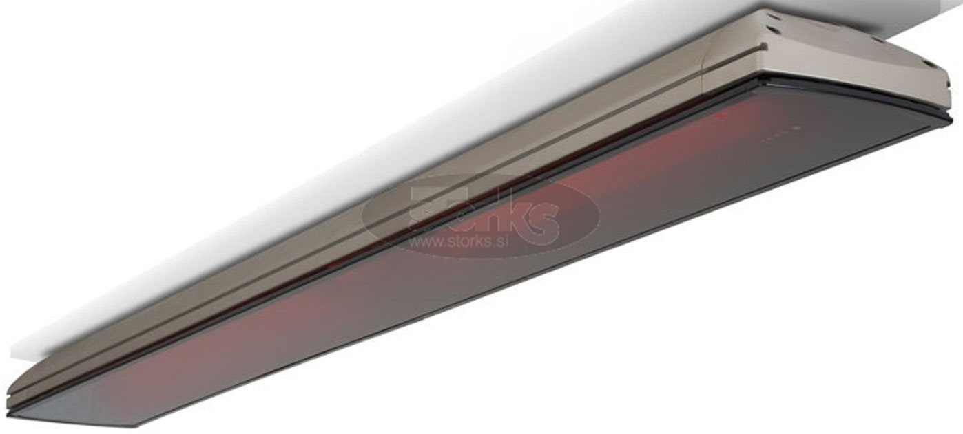HEATSCOPE Vision črna 2800W, IP44