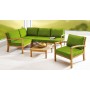 Milano armchair with right arm