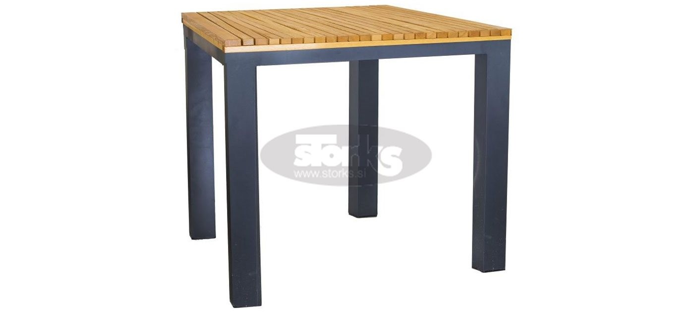 Ripper miza 80 x 80 x v73 cm