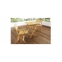 Galaxy folding table 70 x 70 x v72 cm