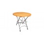 Maja folding table round R 85 x v78 cm
