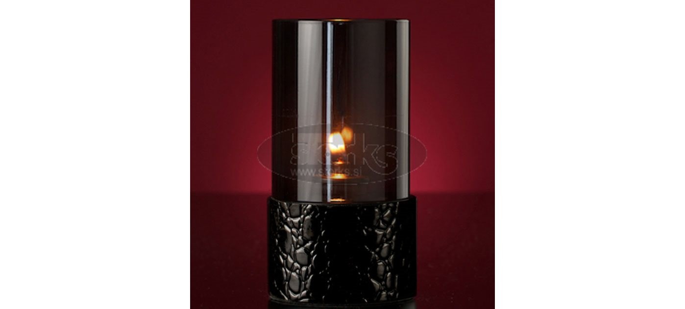 SAFARI - črna, krokodil črna