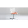Actor L armchair with crome base