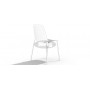 Toulouse chair with 4 legs