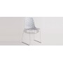 Toulouse chair with 4 connected  legs
