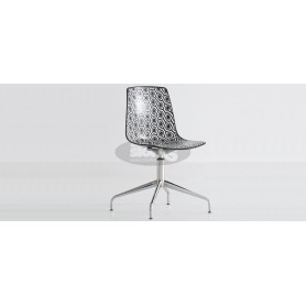 Toulouse L chair with crome base Toulouse L chair with crome base