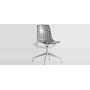 Toulouse L chair with crome base
