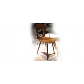 Wiki BL chair with wooden legs Wiki BL chair with wooden legs