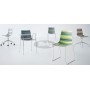 Cinquecolori S chair with connecting legs