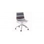 Cinquecolori 5R chair with cromed base with wheels