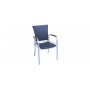 Barbados armchair, color: K black