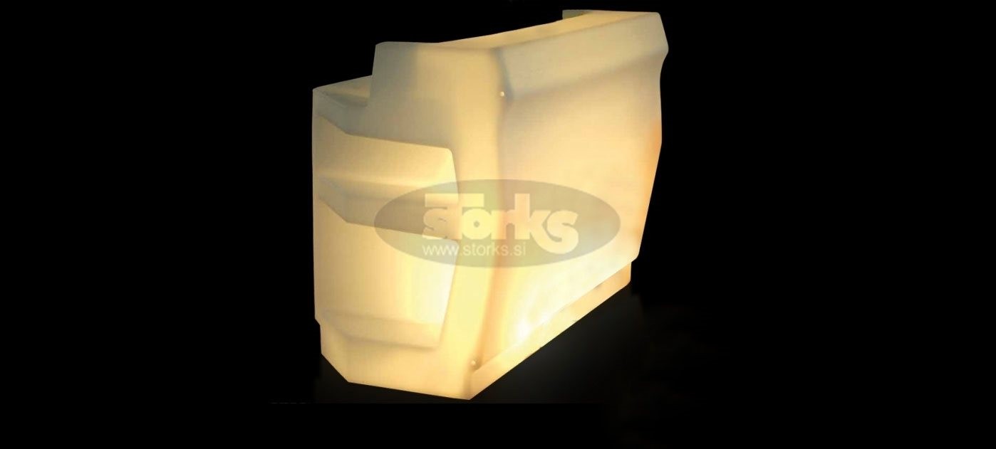 ZIN svetleči točilni pult (šank)