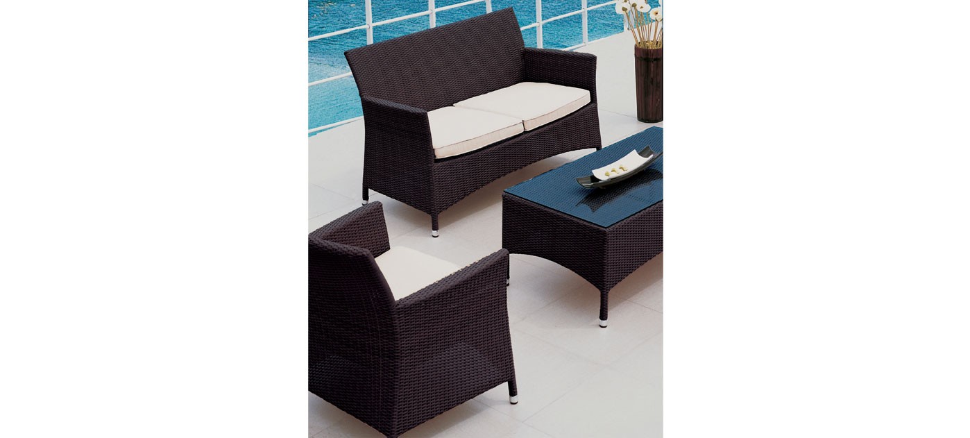 Cage SET, barva: temno rjava