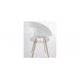 Cannes 75 BL armchair with wooden legs