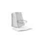 Acrylic seat and back