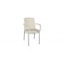 Wicker armchair