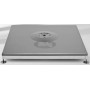 Base M4, 120 kg with cover, galvanized steel