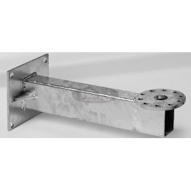 Wall console M4, extension 480 mm, galvanized steel