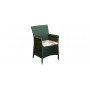 Cage Premium armchair, color: dark brown